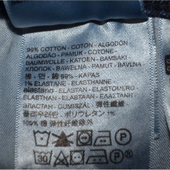 Levi's 505 Ladies Dark Wash Straight Leg Jeans Size 8 29 X 30 Mid Rise Stretch - Picture 9 of 11